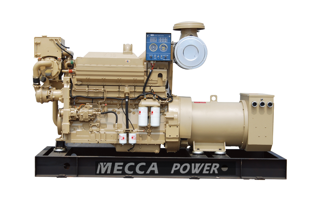 373KW Cummins KT19-M Marine Engine Diesel Generator