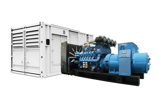 300-715KVA Water Cooled MTU Diesel Generator 1500rpm 1800rpm